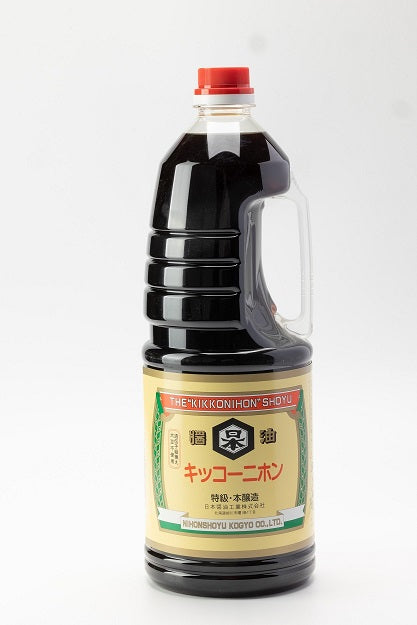 キッコー二ホン特級しょうゆ1.8リットル – 日本醤油工業株式会社